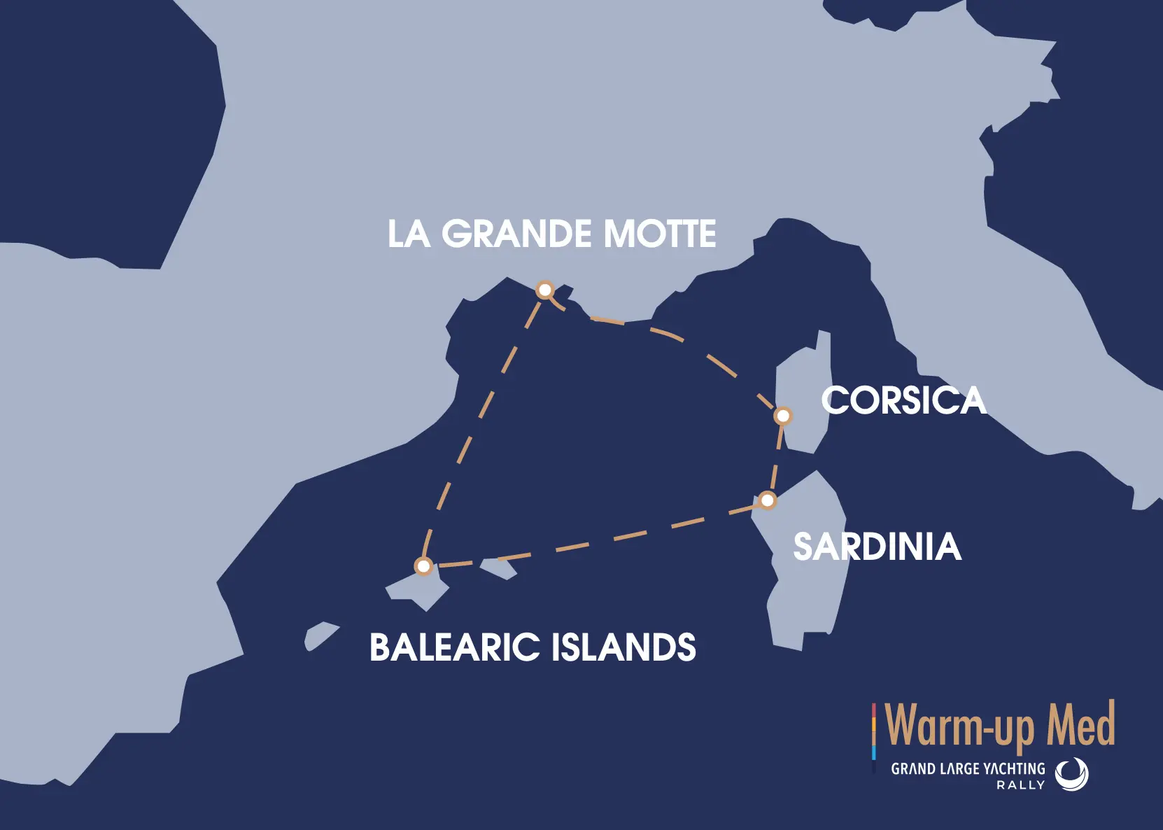 Carte-warmup-26 Carte du Warm-Up Med 26 - Rallye autour de la Méditérrannée