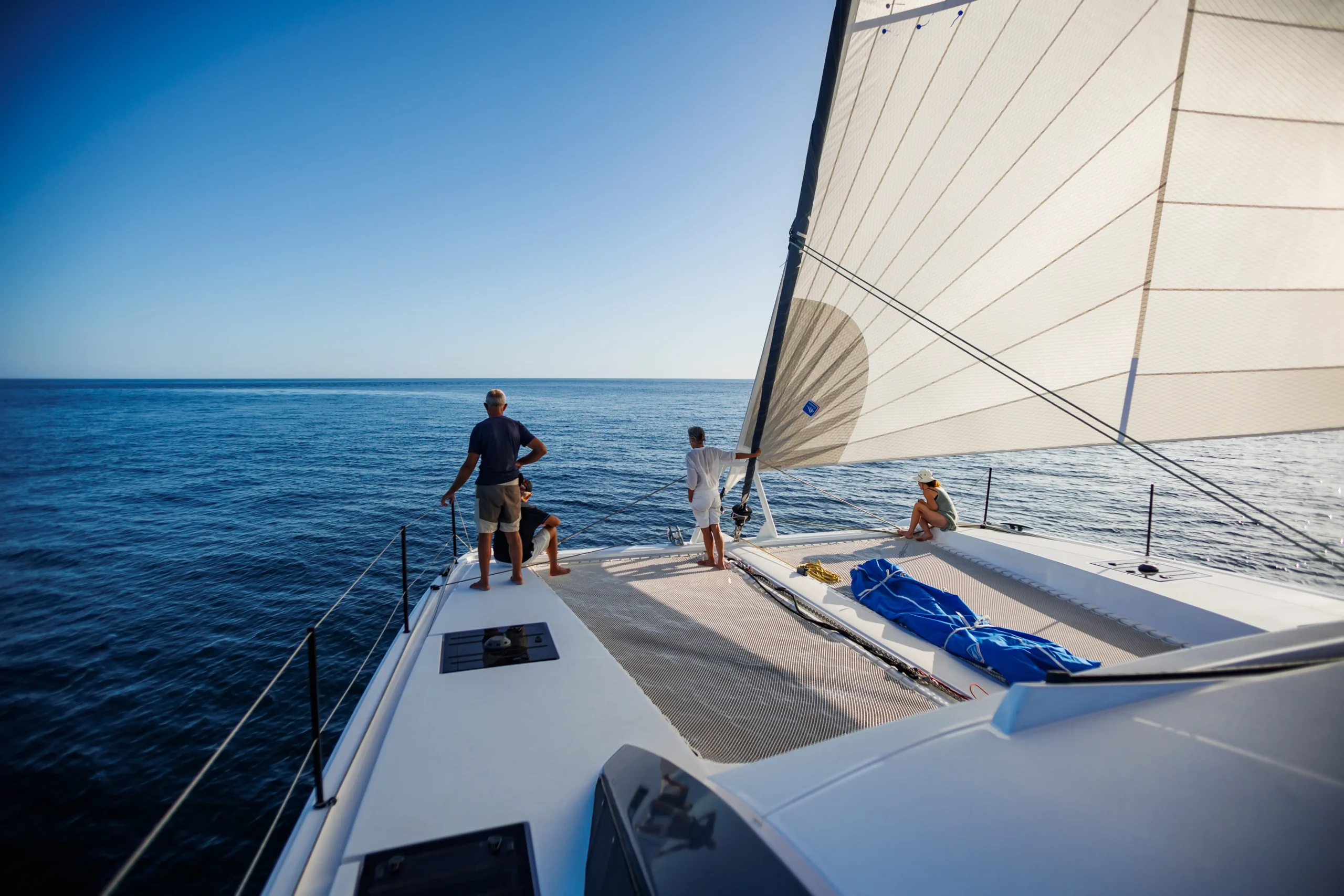 Crew on board - Outremer